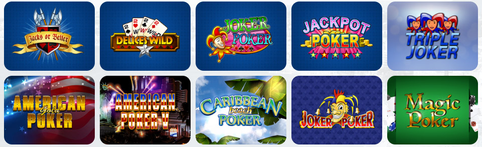 Video Poker BRONZE CASINO