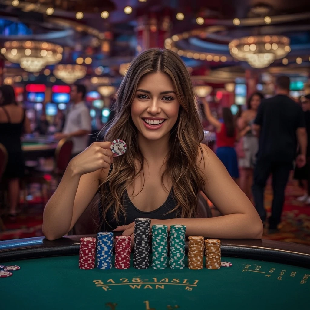 bonus dans les mains d'un homme au casino BRONZE CASINO
